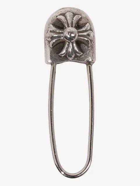 Chrome Hearts safety pin earring