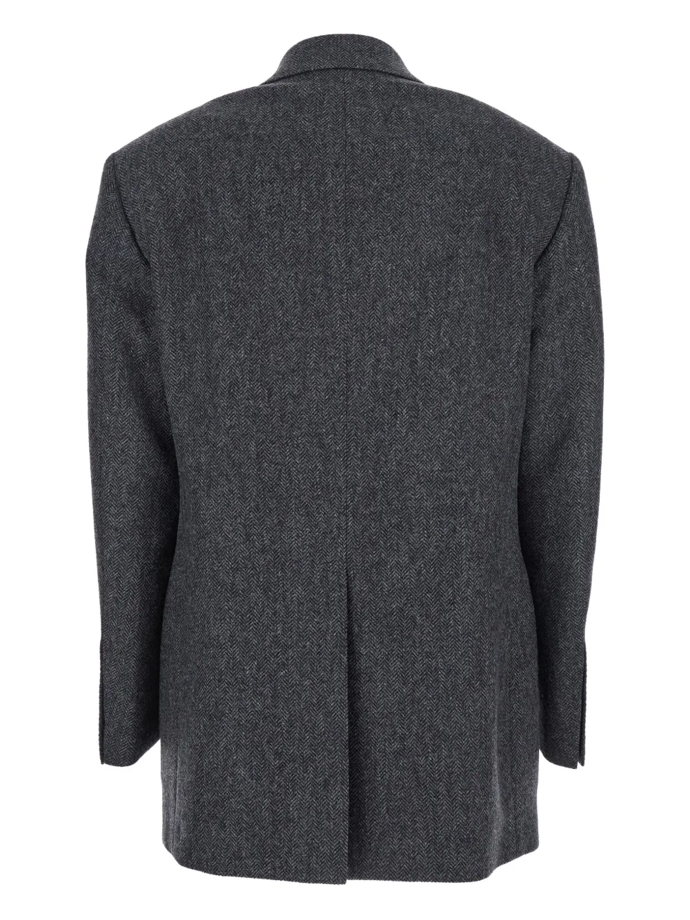 Tagliatore Notched Single-breasted Jacket In Gray
