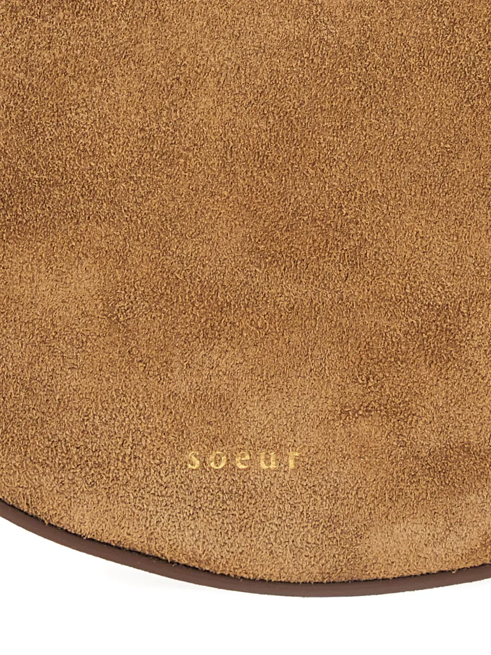Soeur Winona Asymmetric Shoulder Bag In Brown