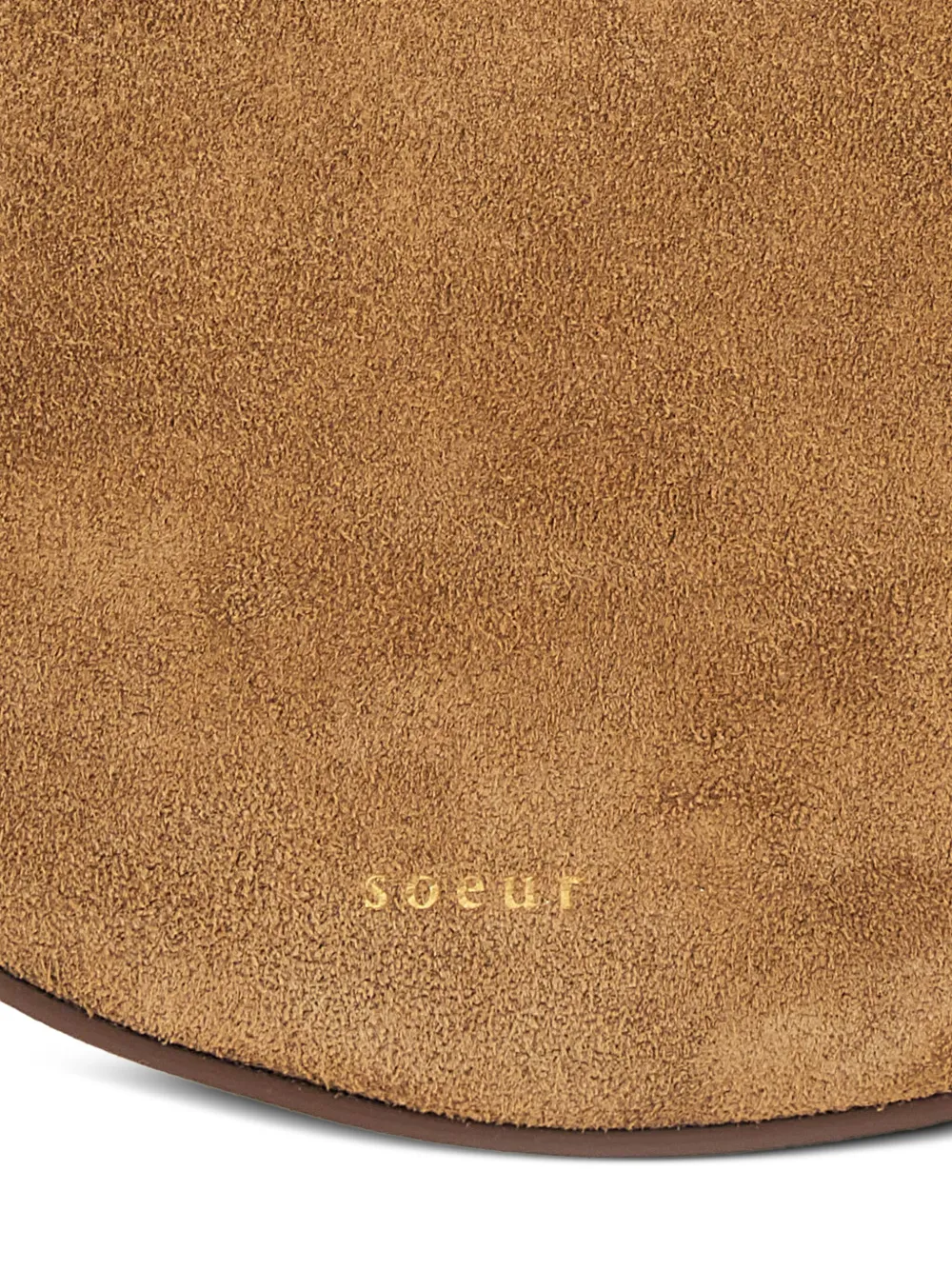 Soeur Winona asymmetrische schoudertas Bruin