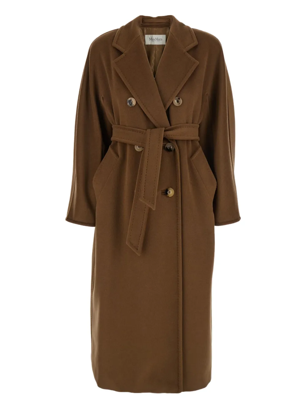 Max Mara Madame double-breasted coat - Brown