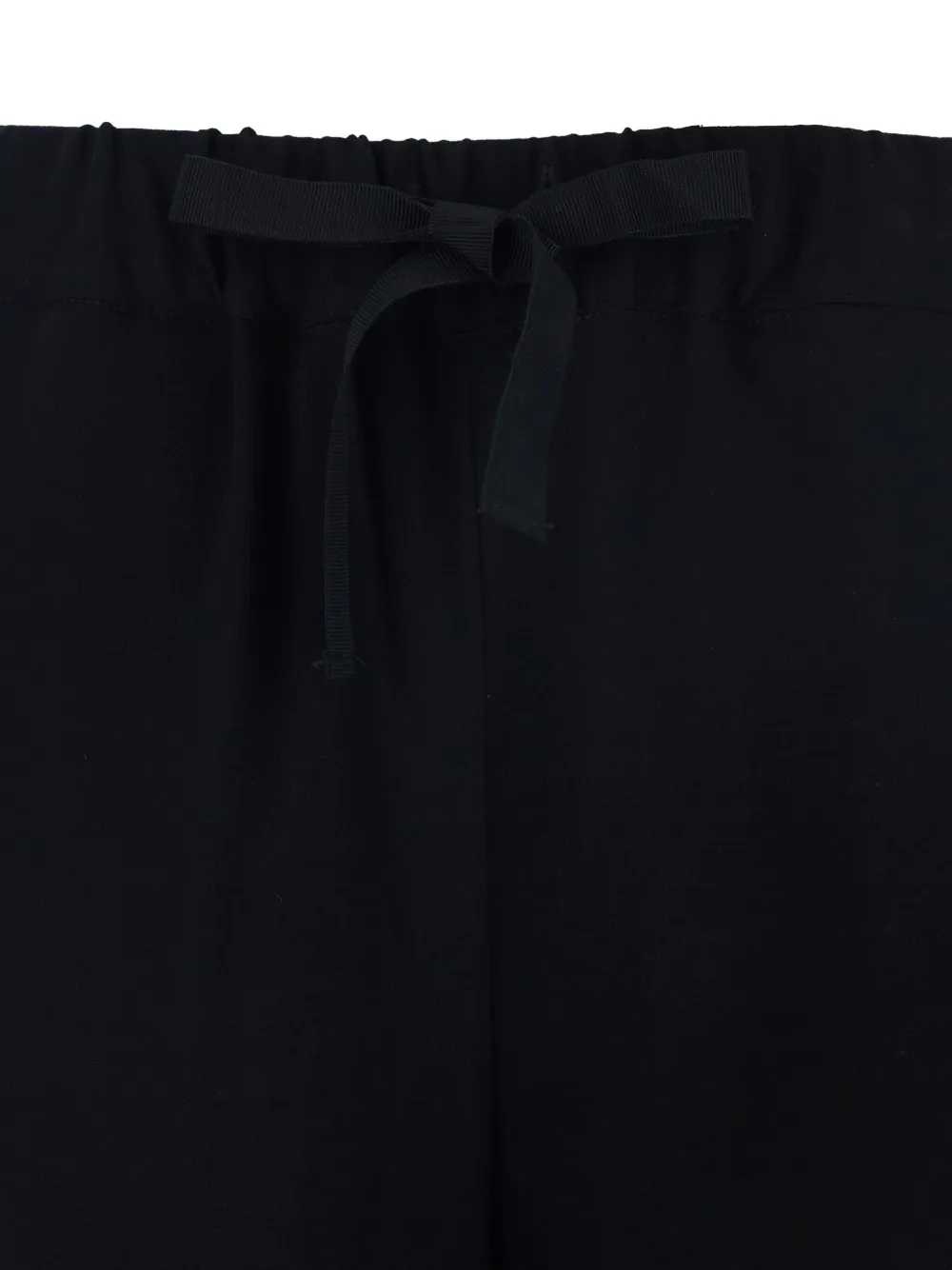 Semicouture Broek met trekkoordtaille Zwart