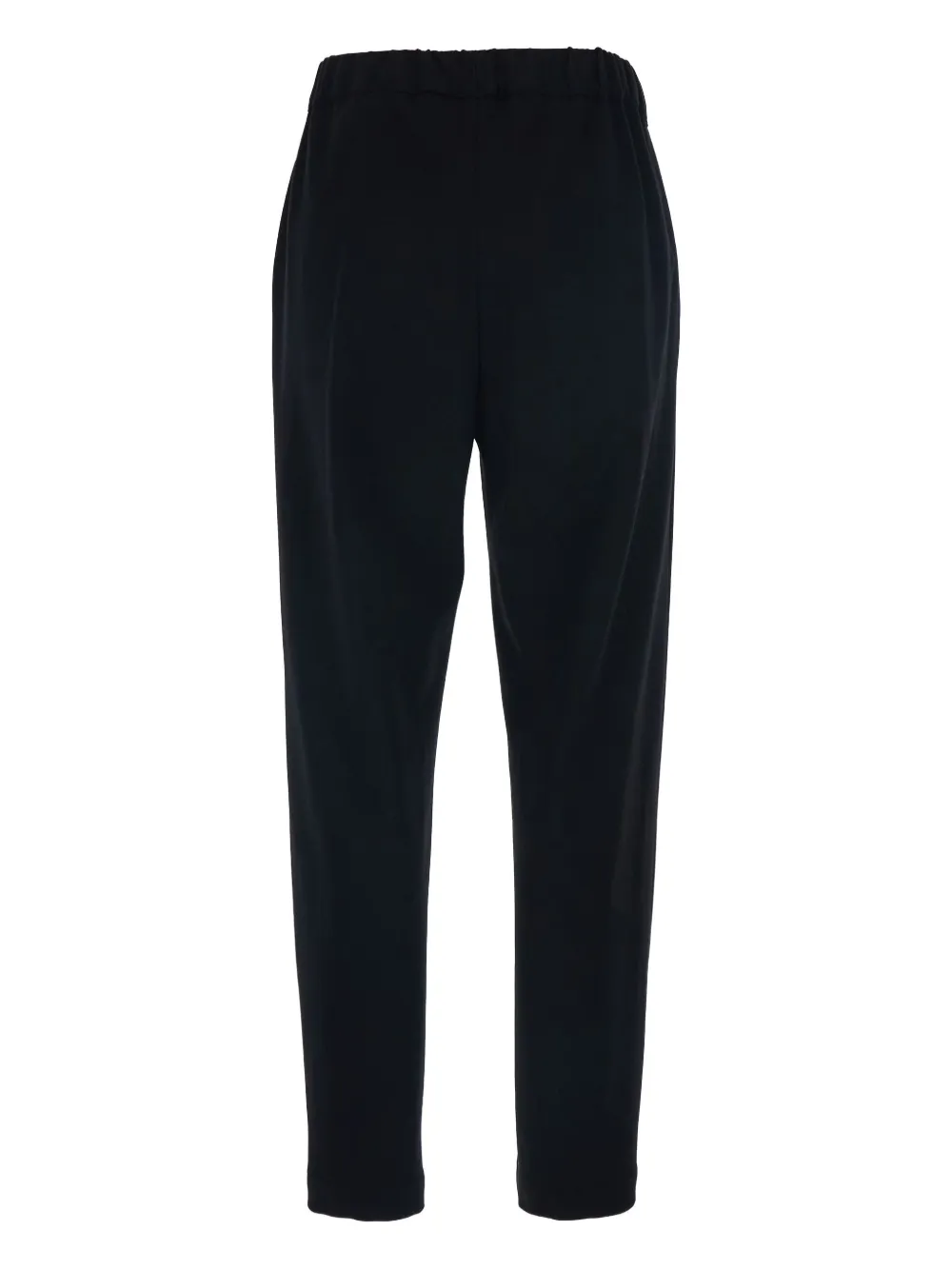 Semicouture Broek met trekkoordtaille - Zwart