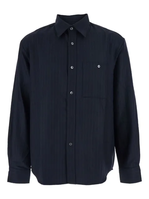 TONYWACK pinstripe-pattern long-sleeve shirt