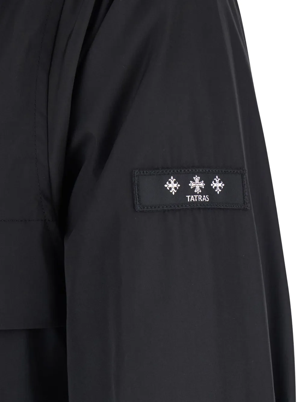 Drawstring-Hood Parka Jacket