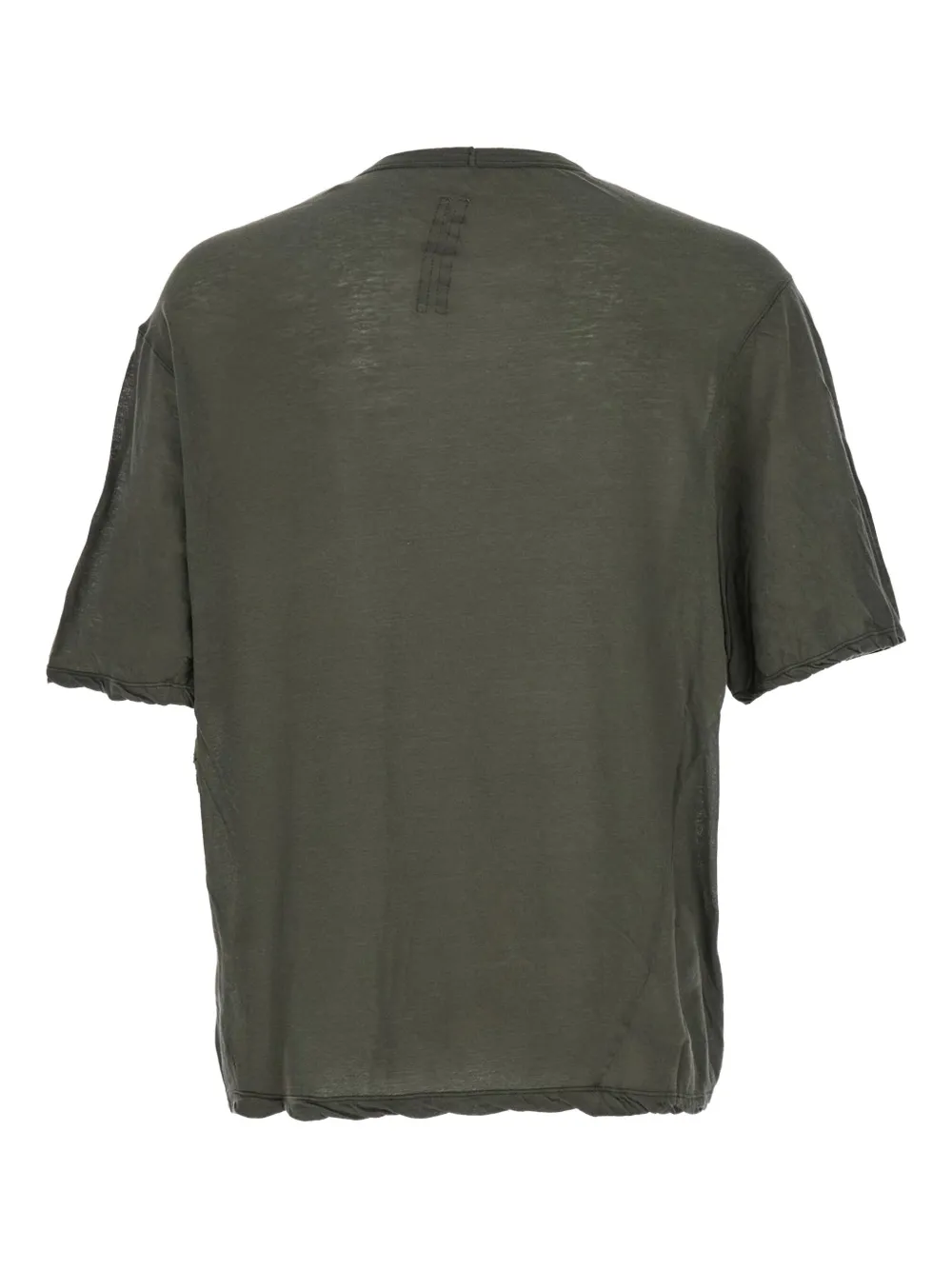 Rick Owens T-shirt met ronde hals - Groen