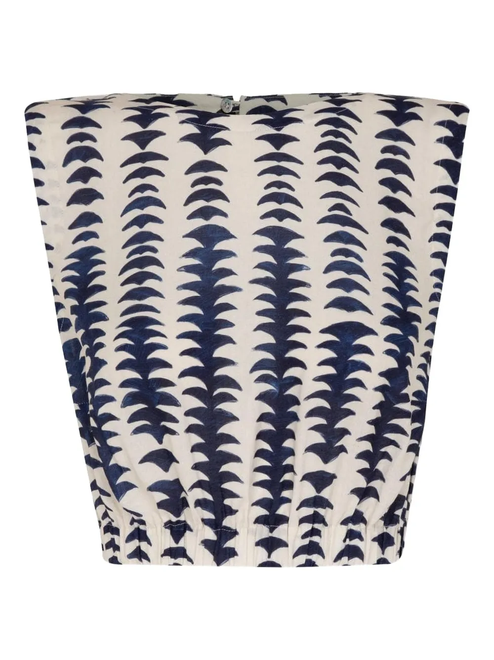 Lenny Niemeyer Blusa com cós elástico | Neutro | Image 1