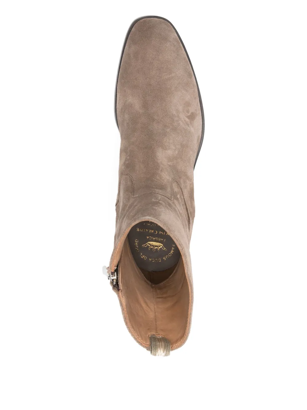 Officine Creative 35 mm Ortega 002 laarzen met rits Beige