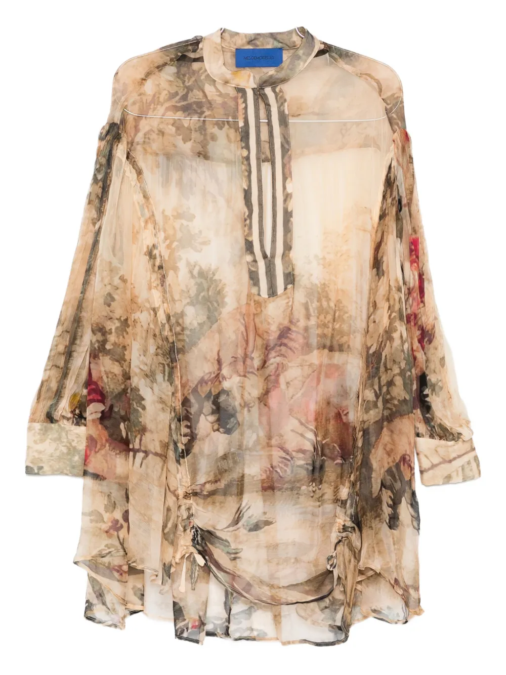 Mes Demoiselles printed top - Toni neutri