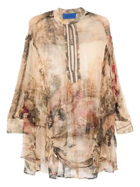 Mes Demoiselles printed top