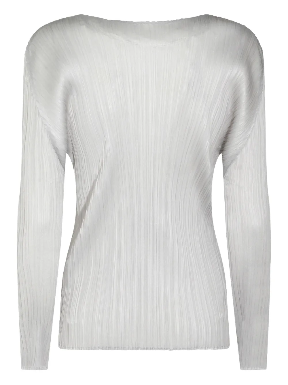 Issey Miyake X Miyake Regular Vestibility Top In Gray