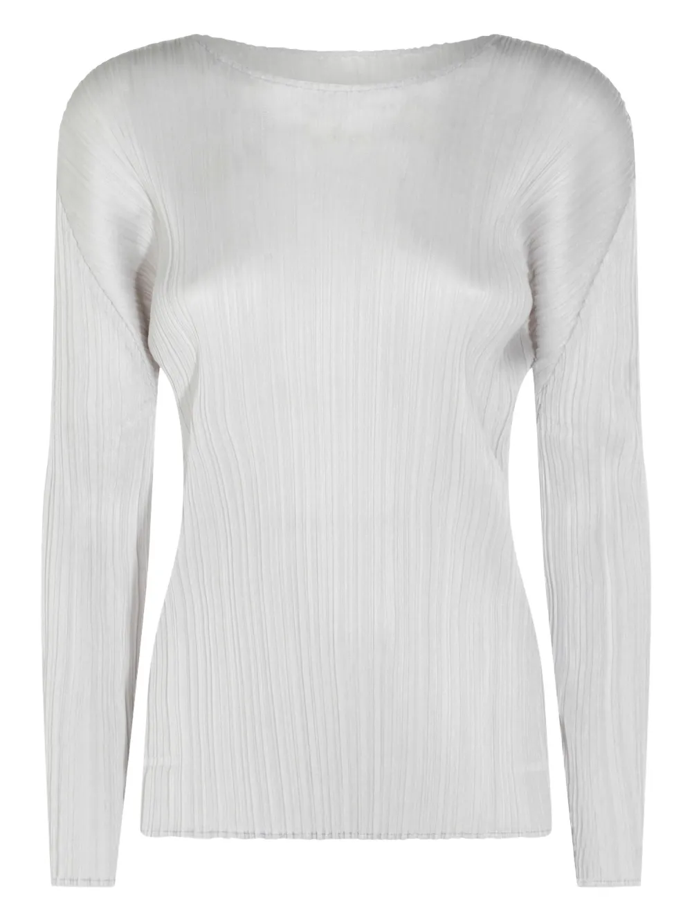 Issey Miyake X Miyake Regular Vestibility Top In Gray