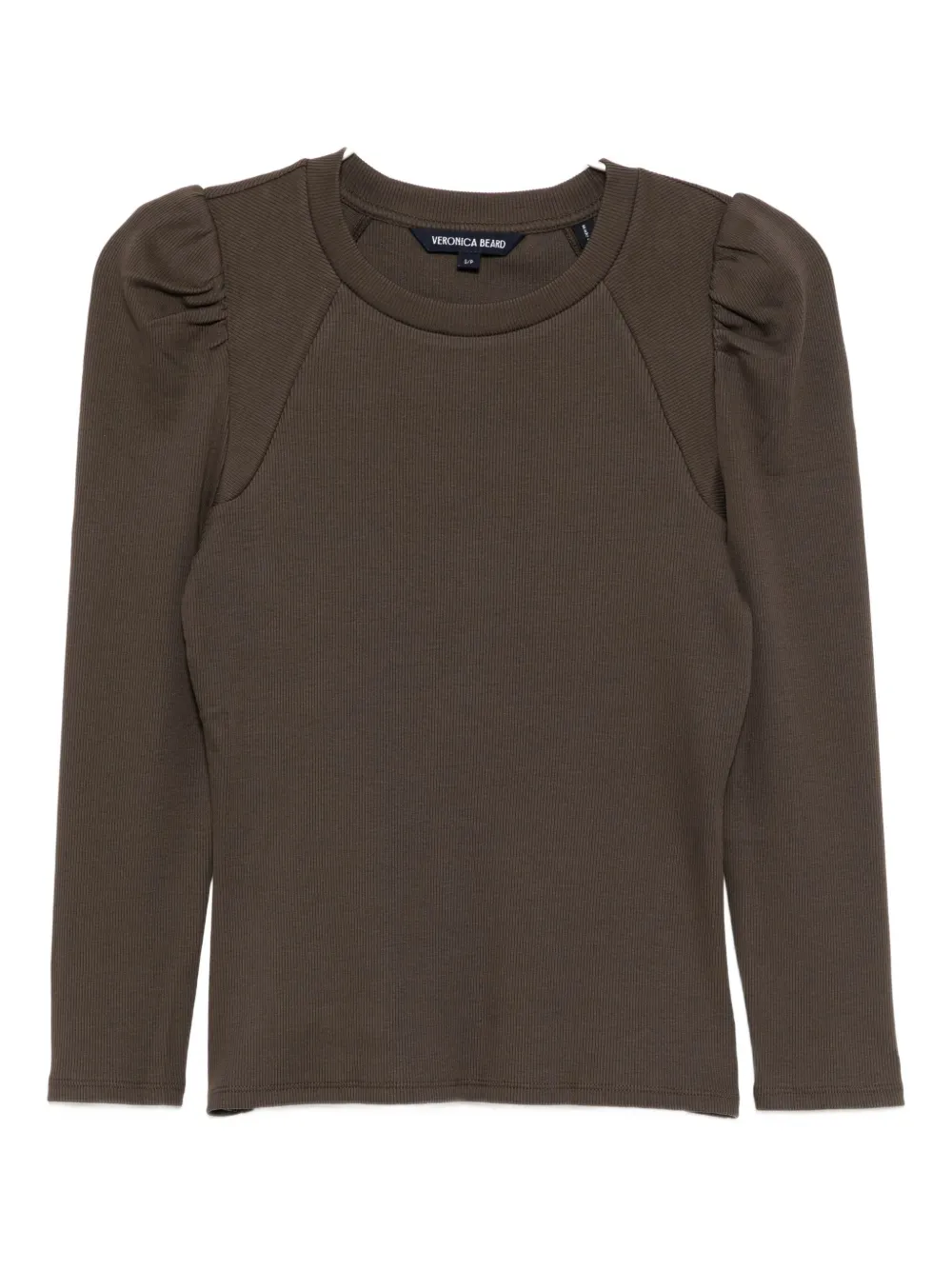 Veronica Beard Delano Top In Brown