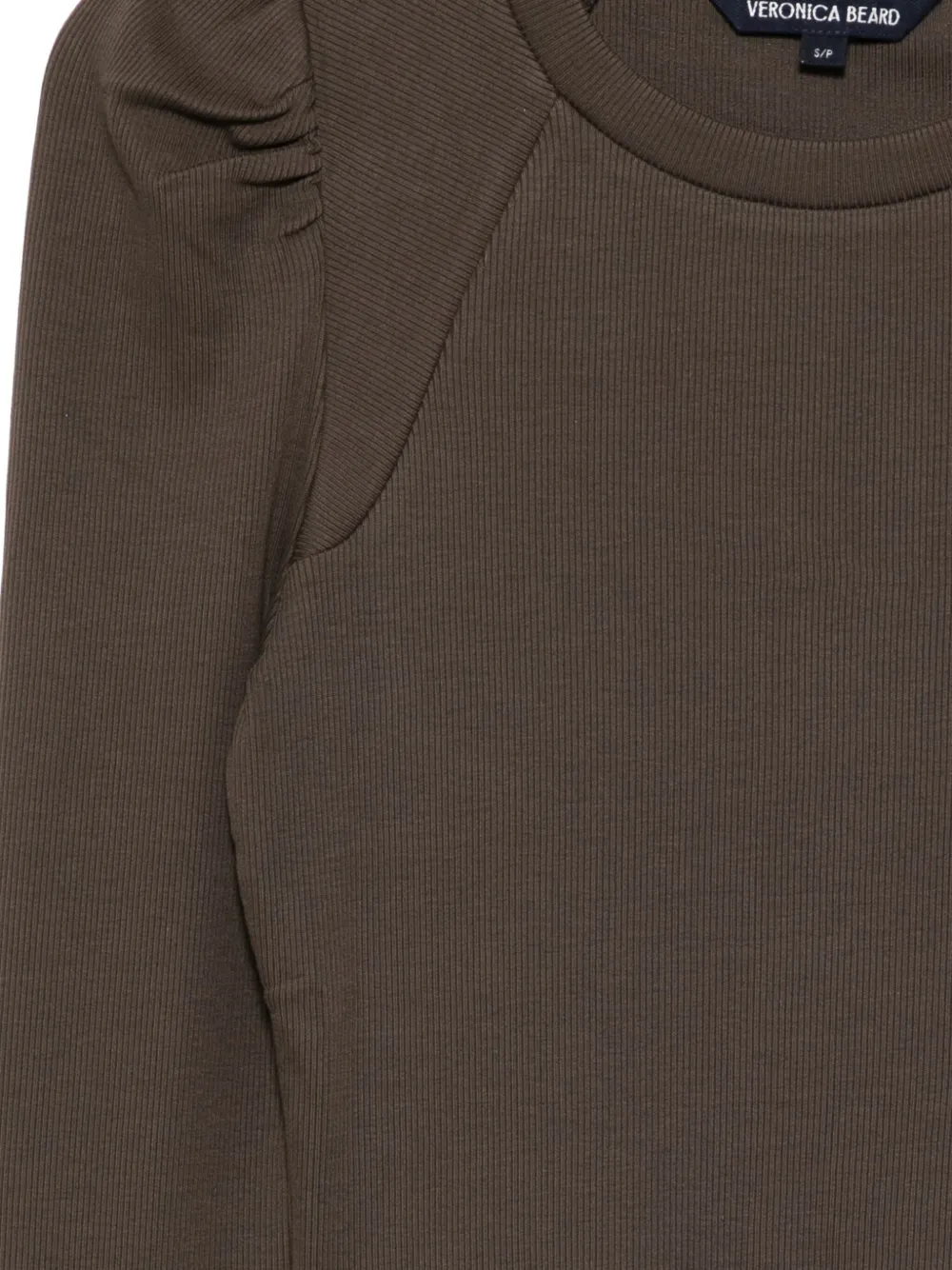 Veronica Beard Delano Top In Brown