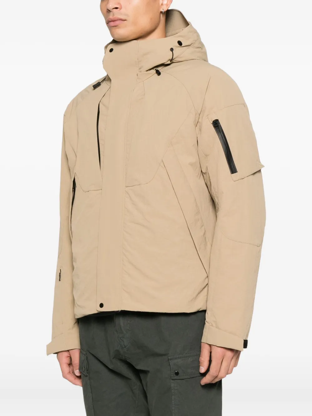 JG1 Gewatteerd jack Beige