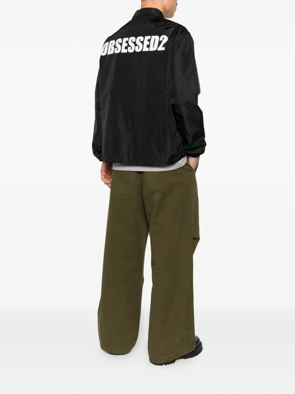 DSQUARED2 press-stud fastening jacket | Shirt Jackets | Image 2