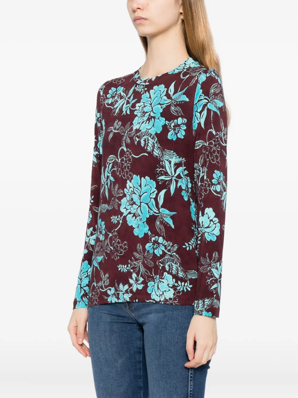 Johnny Was Janie T-shirt Rood