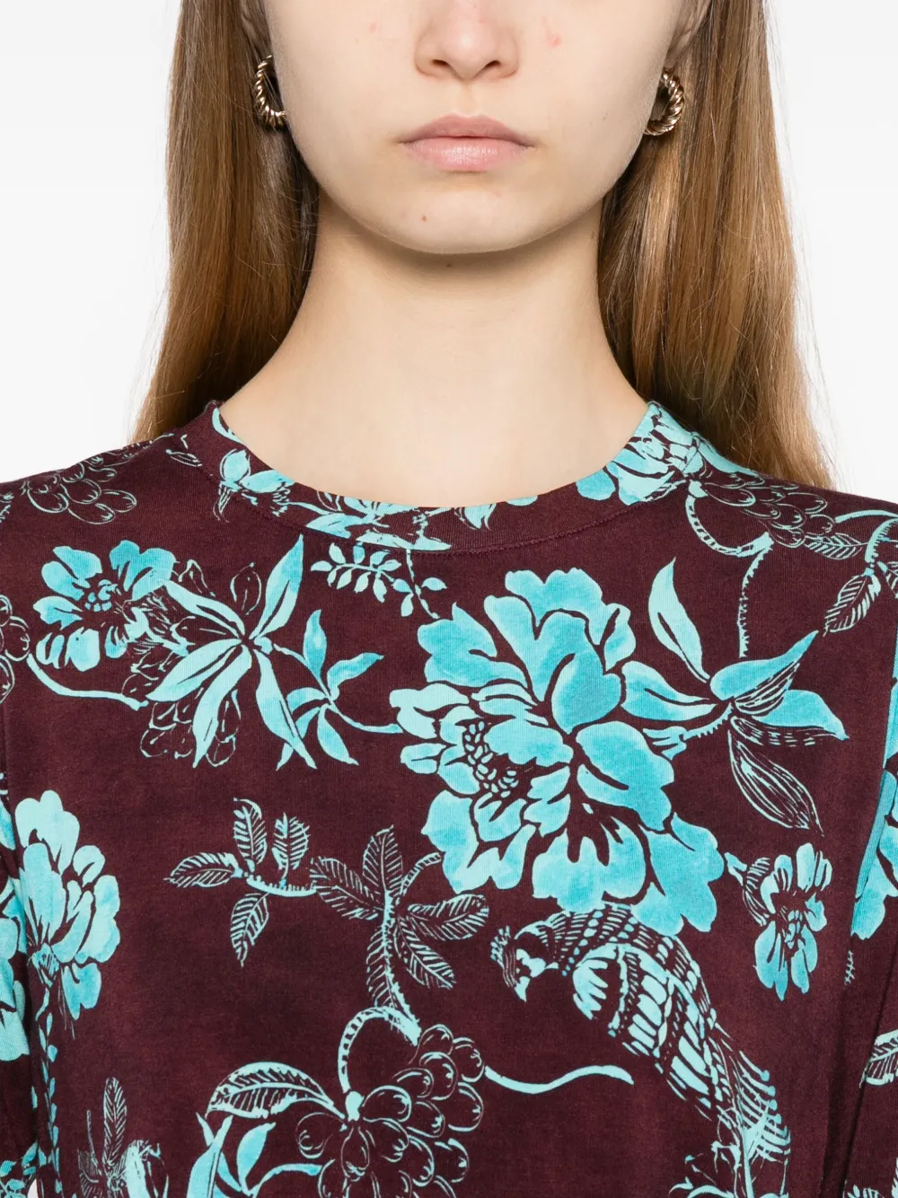 Johnny Was Janie T-shirt Rood