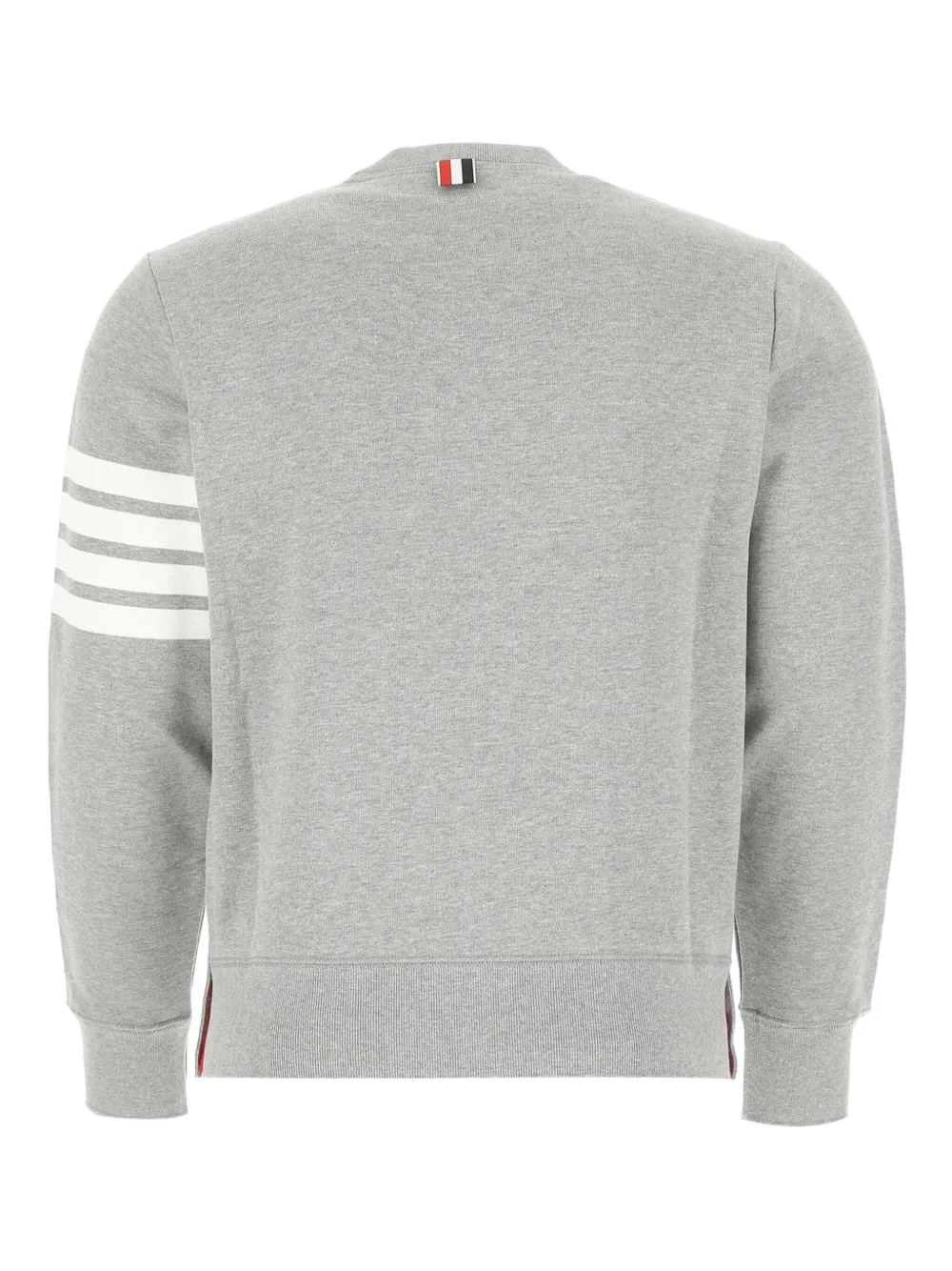 Thom Browne Sweater met gestreept detail - Grijs