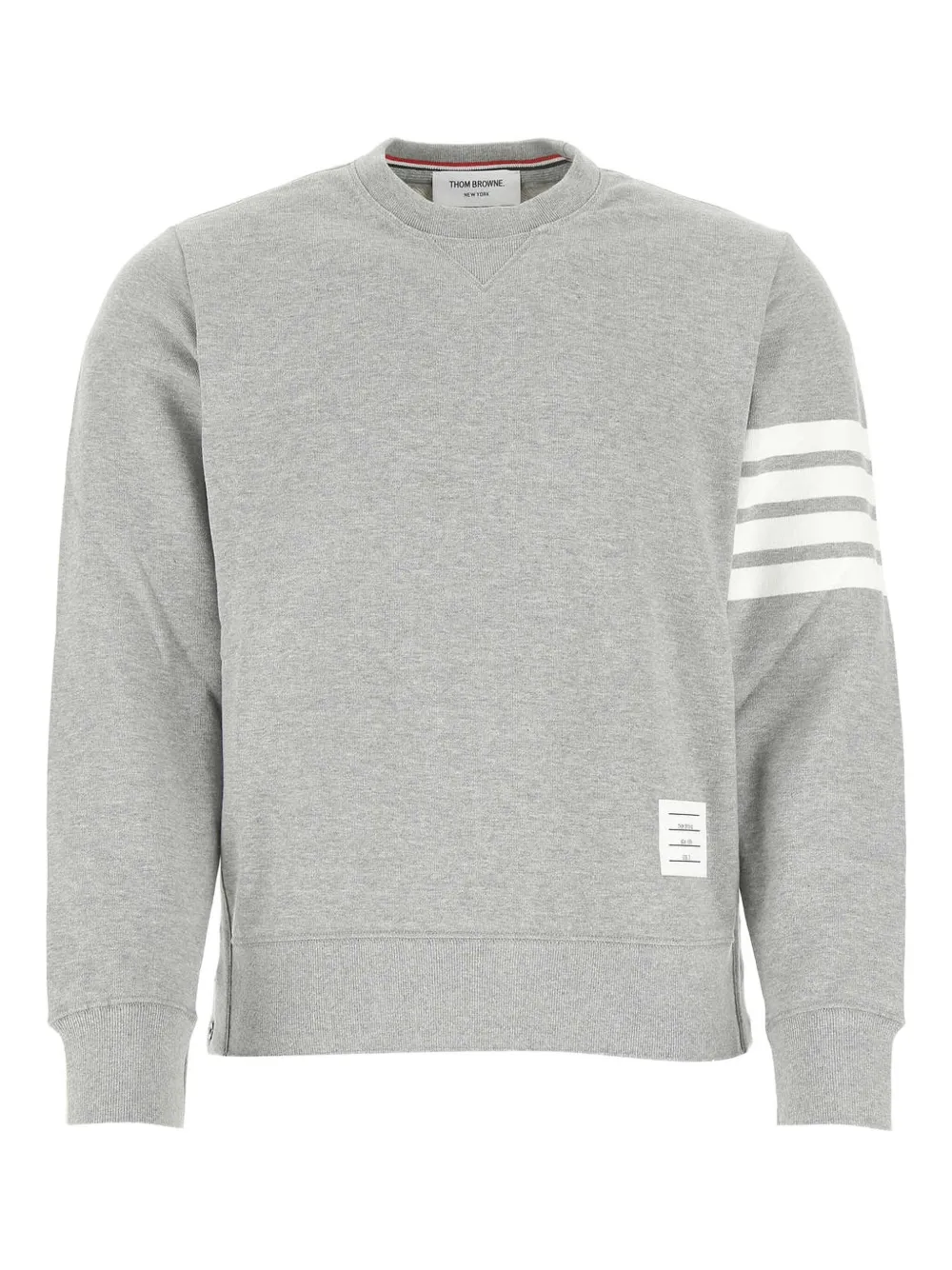 Thom Browne stripe-detail sweatshirt | Grey | Image 1