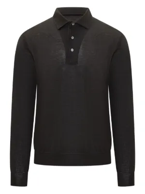 トップス KDG POLO LS SHIRT BLACK Lacoste logo-patch long-sleeve Polo Shirt | Black | FARFETCH ZA
