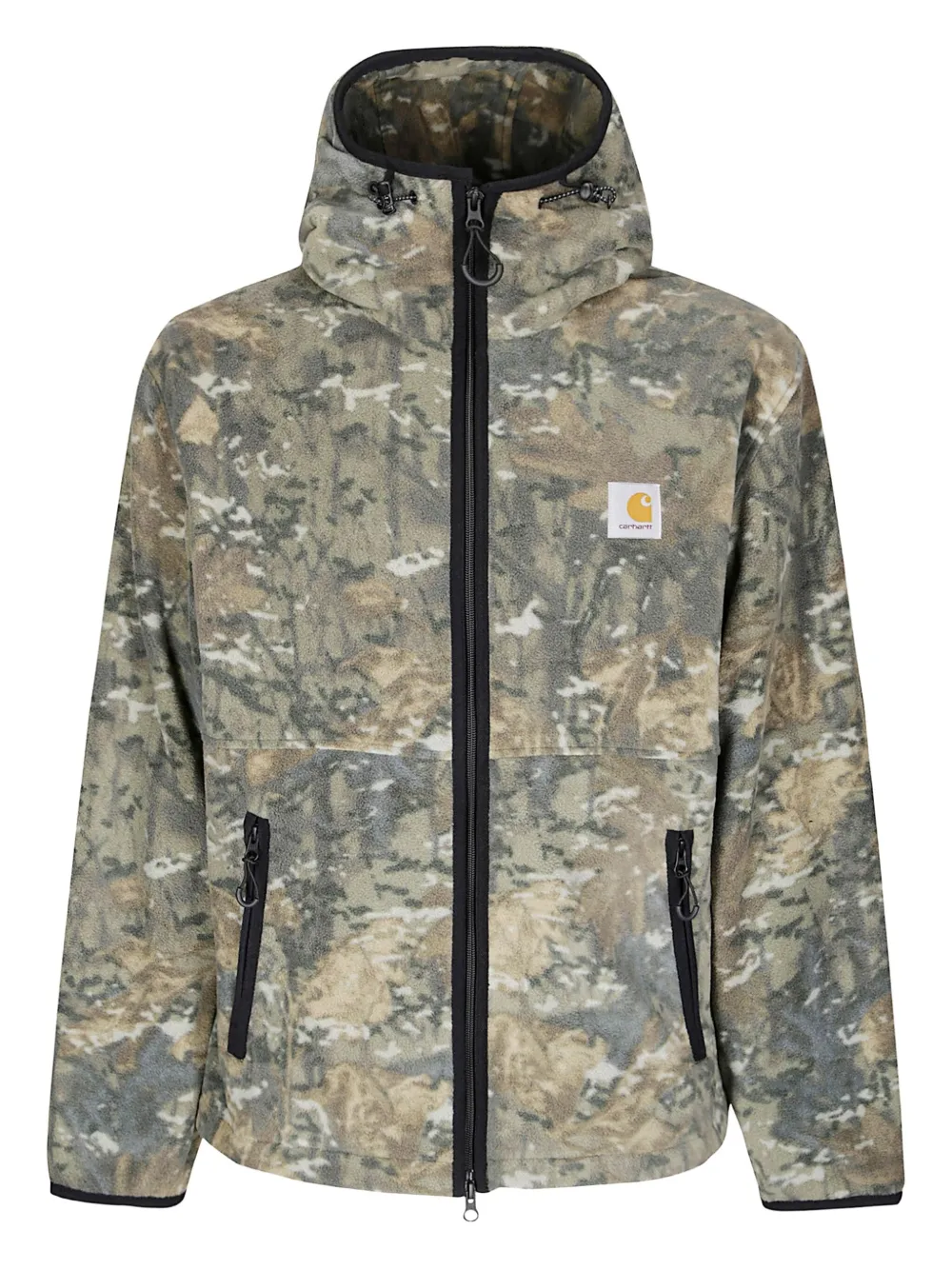 Carhartt WIP  Jaqueta Blevin Liner de fleece com capuz | Verde | Image 1
