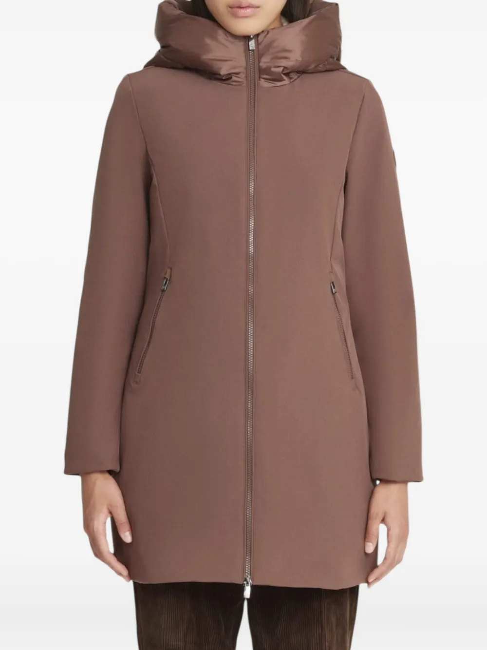 CIESSE PIUMINI Mire 3.0 hooded coat | Brown | Image 1