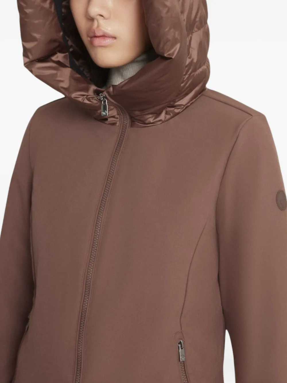 Ciesse Piumini Mire 3.0 Hooded Coat In Pink