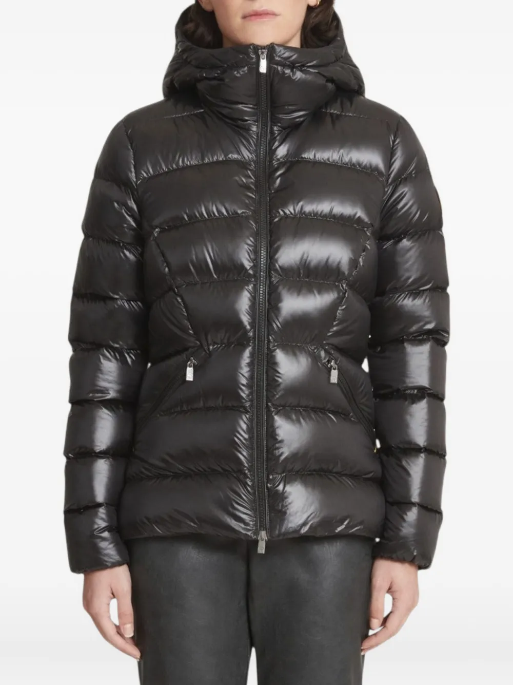 Ciesse Piumini Rangi Hooded Puffer Jacket In Black