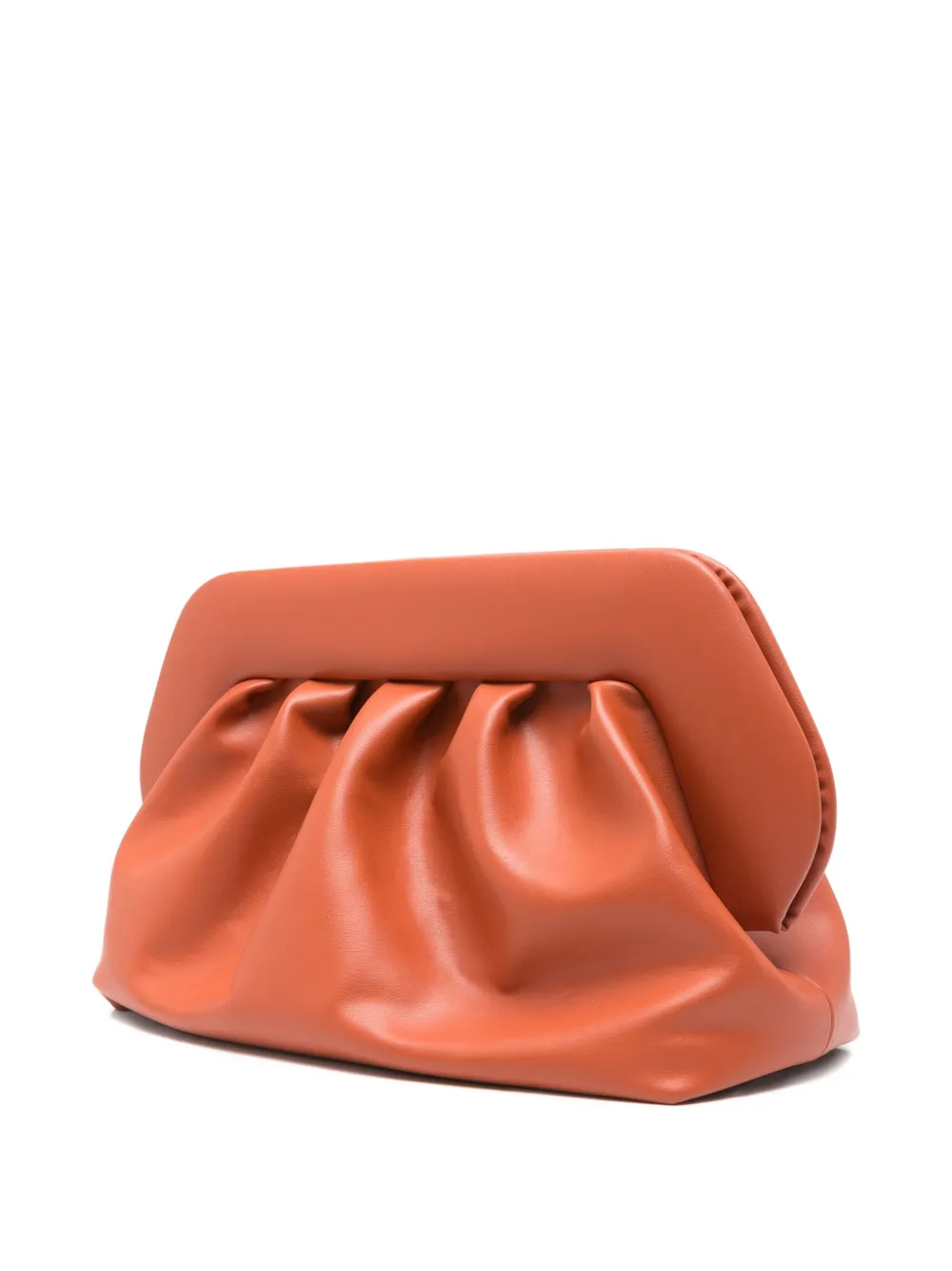 Themoirè Bios Clutch Bag In Orange