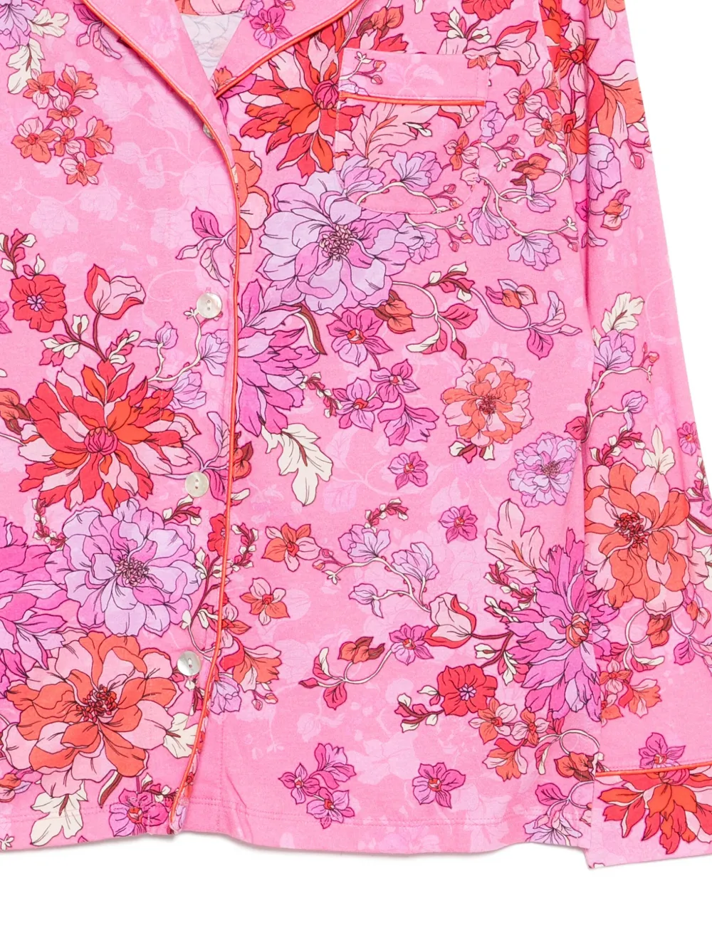 Johnny Was Carly Pajama Set In Pink