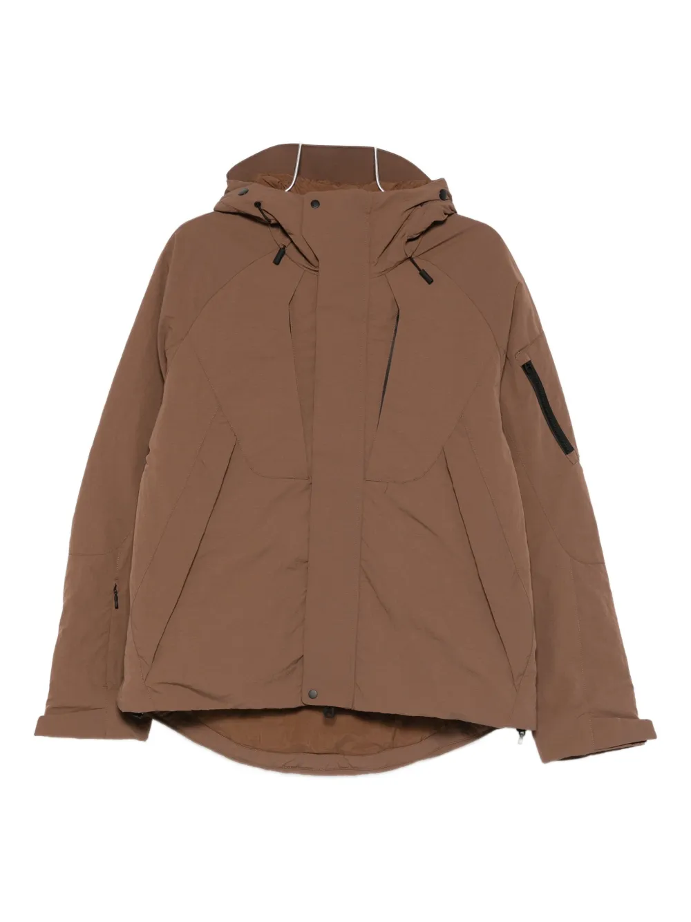 JG1 padded hooded jacket | marrón | Image 1