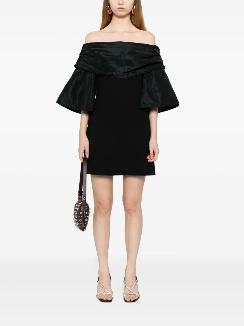 STAUD Harper mini-jurk - Zwart