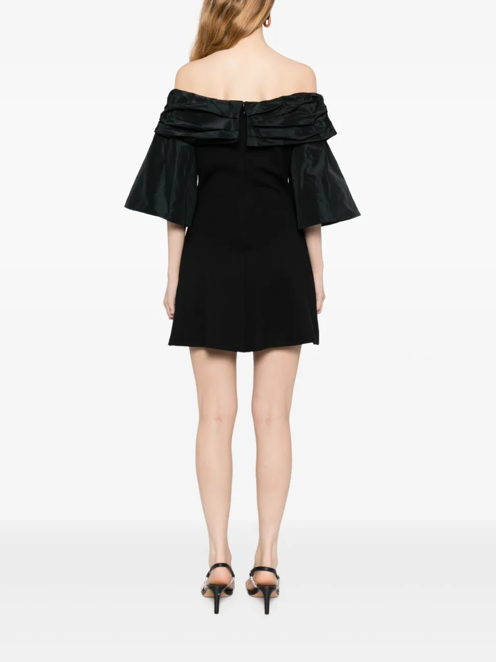 STAUD Harper mini-jurk Zwart