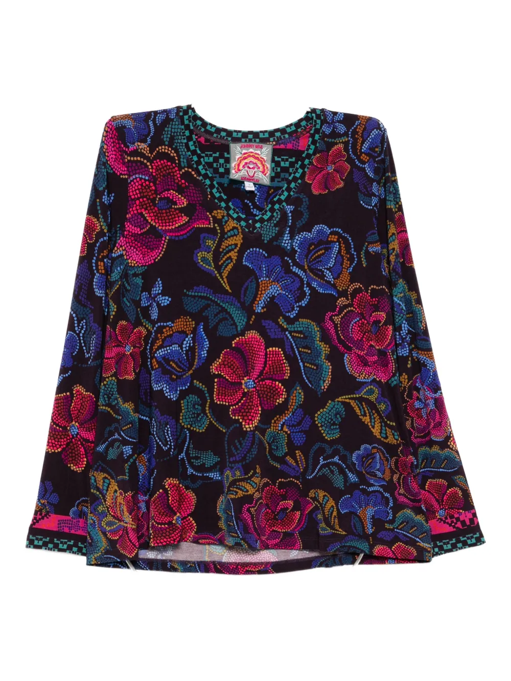 Johnny Was playera Janie | morado | Image 1