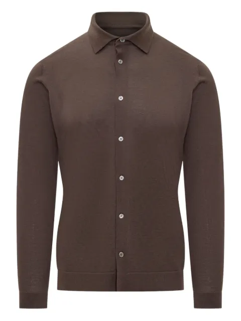 Filippo De Laurentiis قميص منسوج بزر