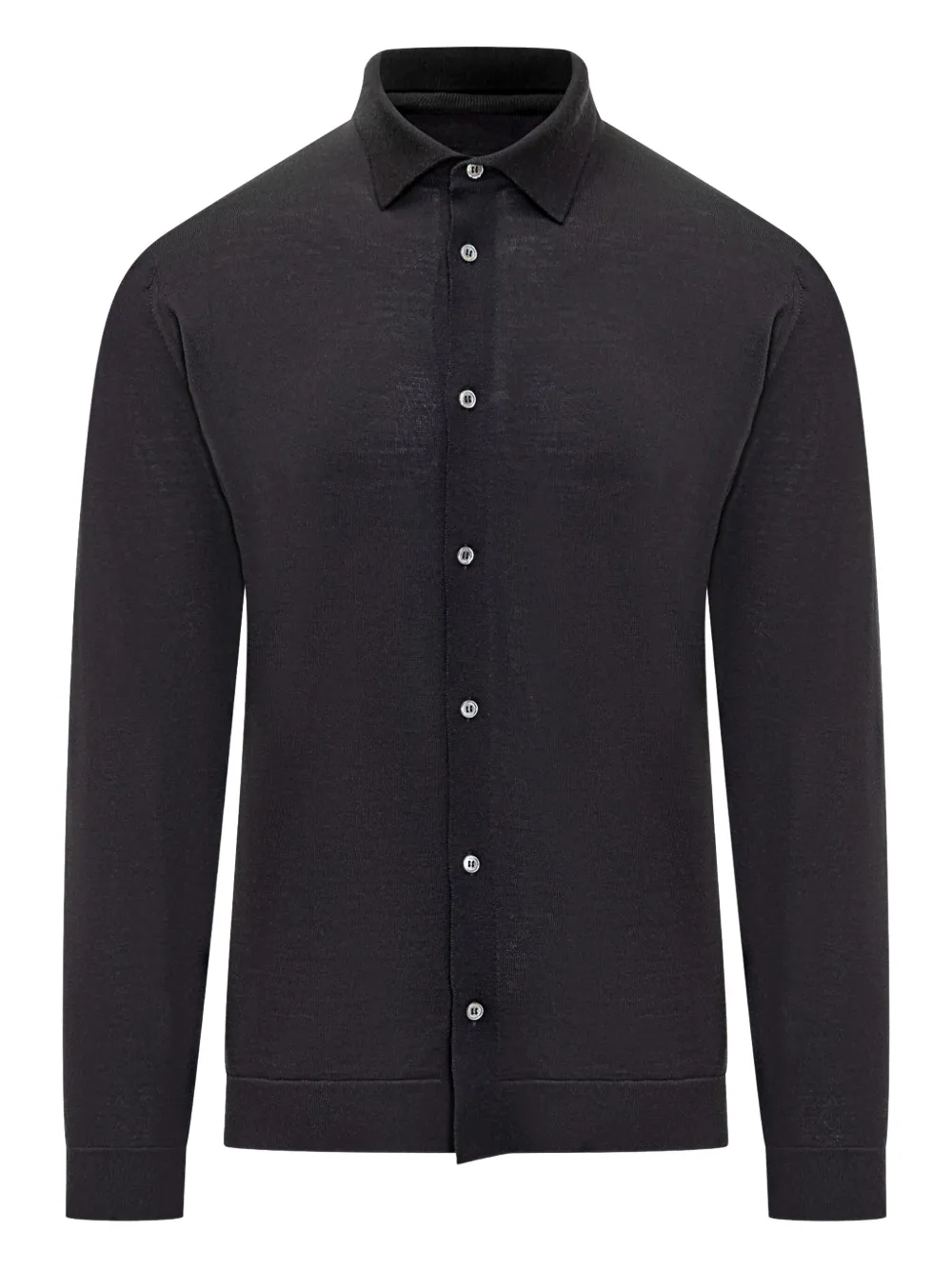 Filippo De Laurentiis buttoned wool cardigan | Black | Image 1