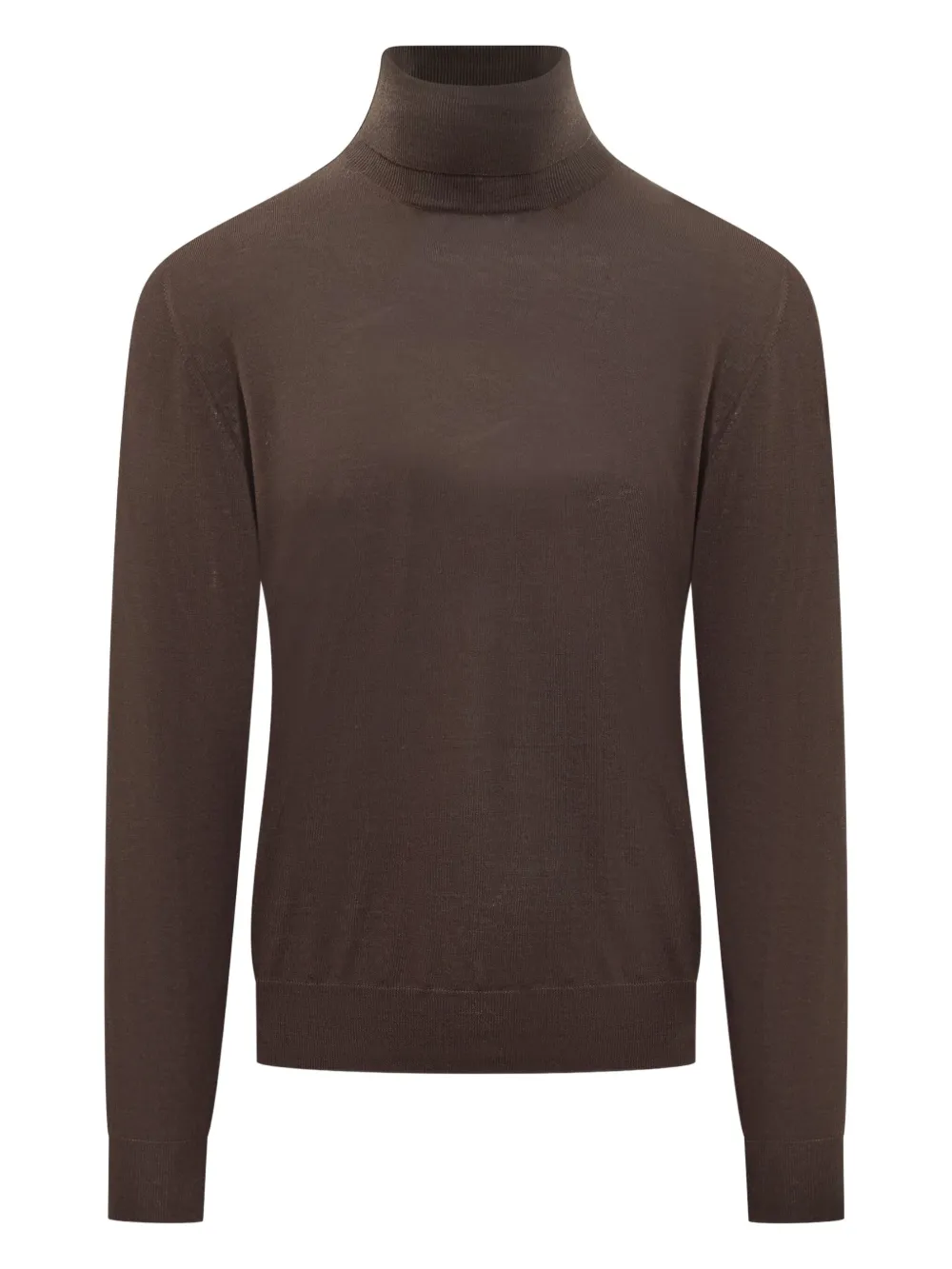 Filippo De Laurentiis turtleneck sweater | Brown | Image 1