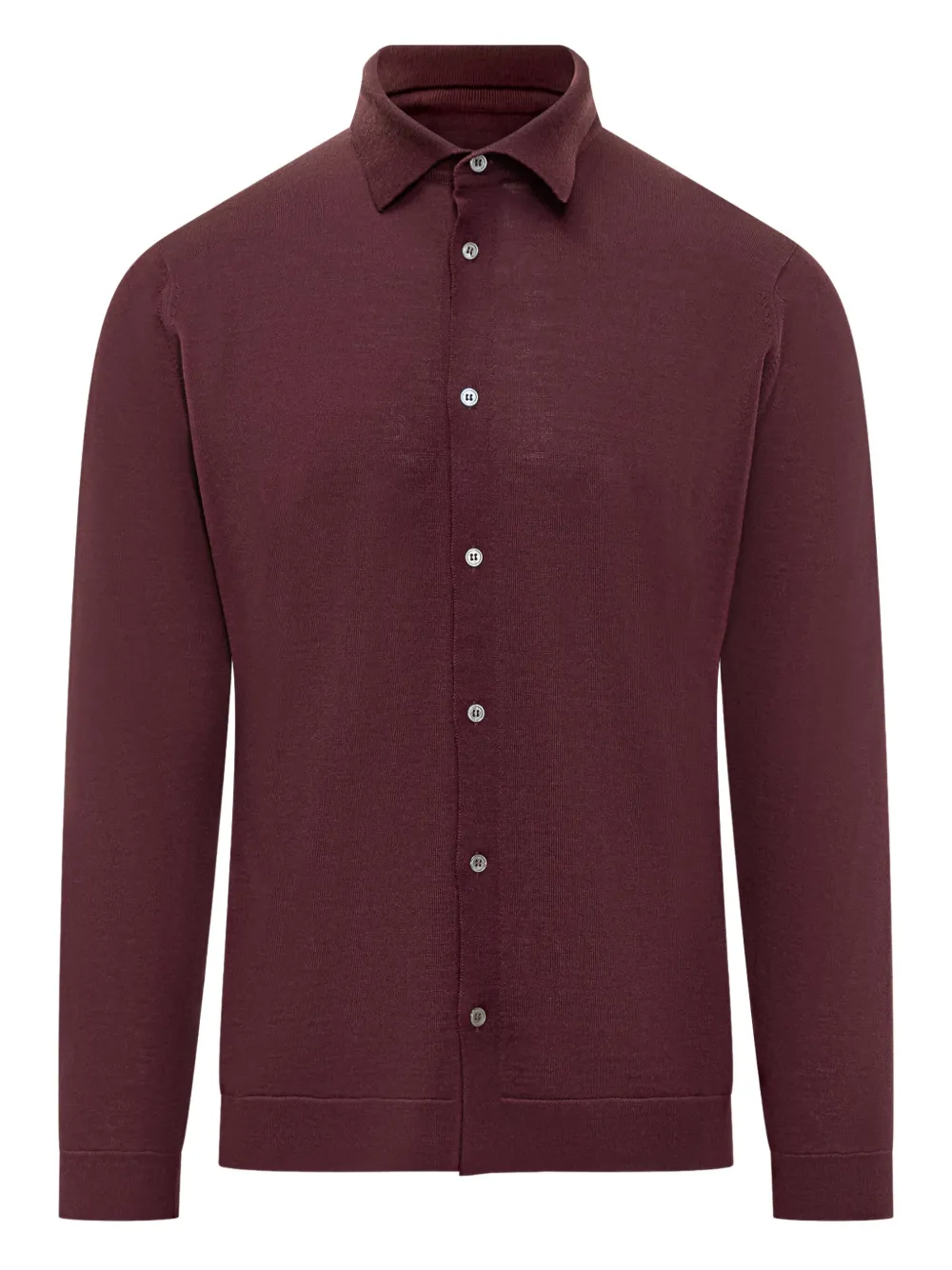 Filippo De Laurentiis camisa con botones | rojo | Image 1