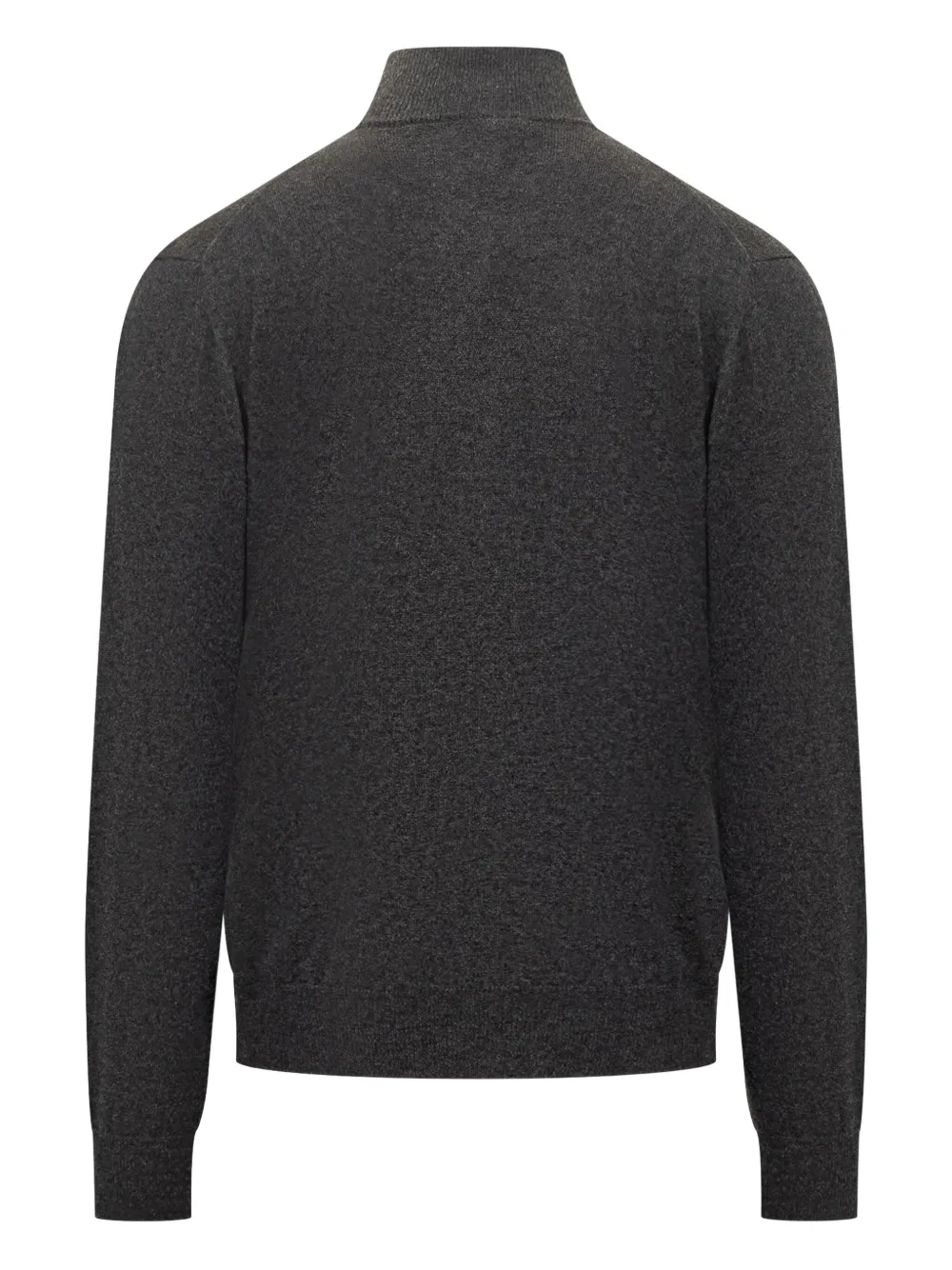 Filippo De Laurentiis Trui met halve rits - Grijs