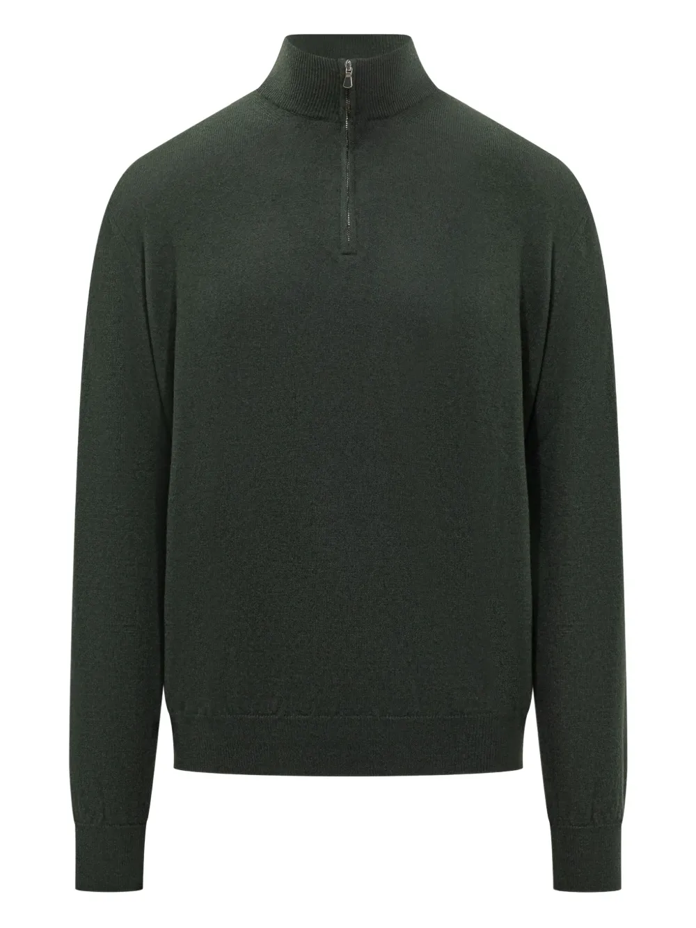 Filippo De Laurentiis half-zip sweater | Green | Image 1