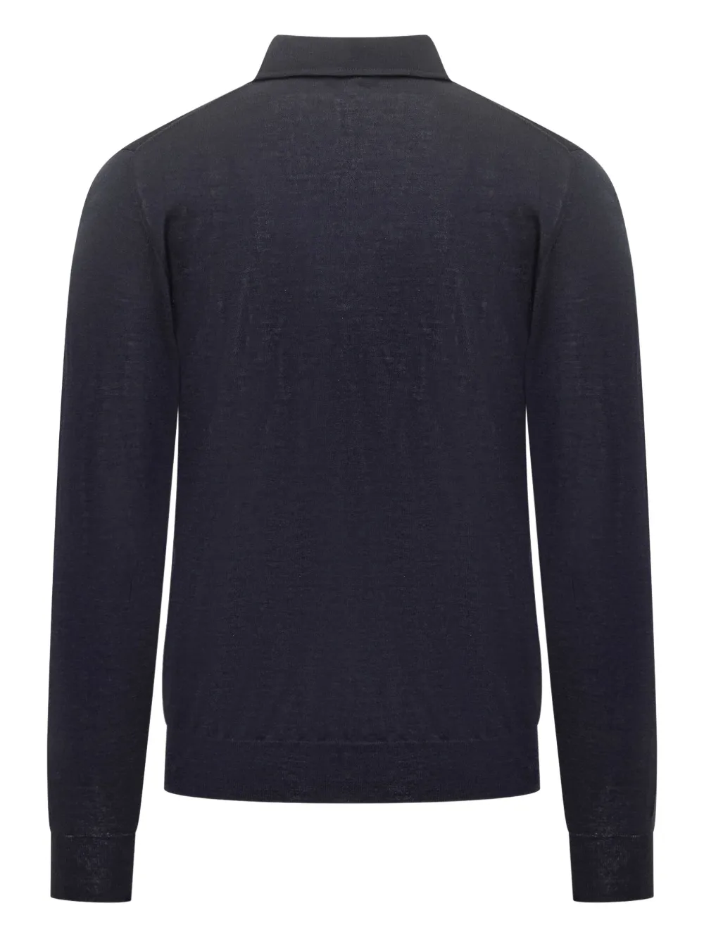Filippo De Laurentiis Poloshirt met knopen - Blauw