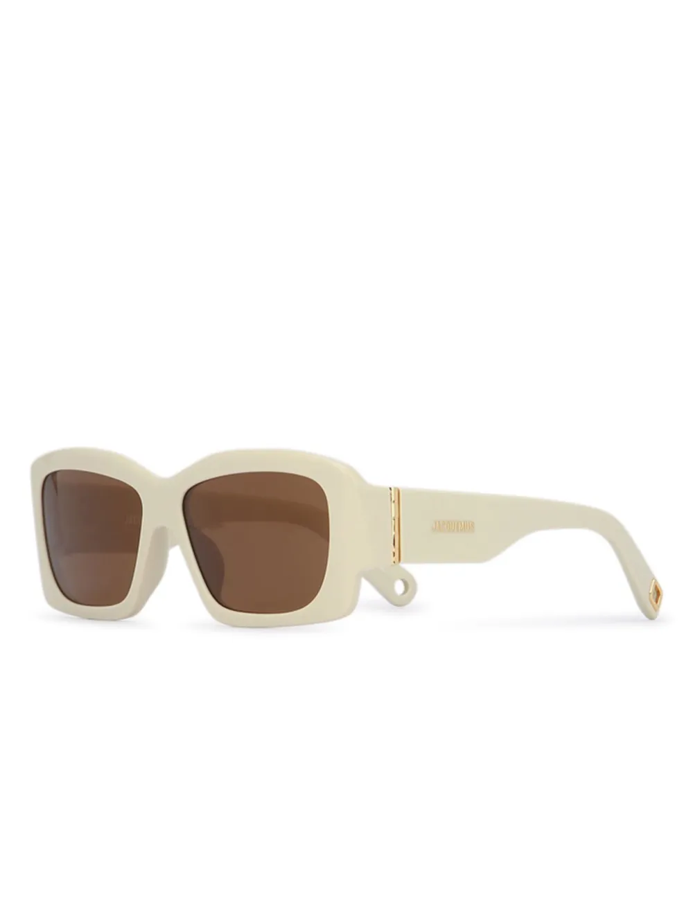 Jacquemus Croisiere zonnebril Beige