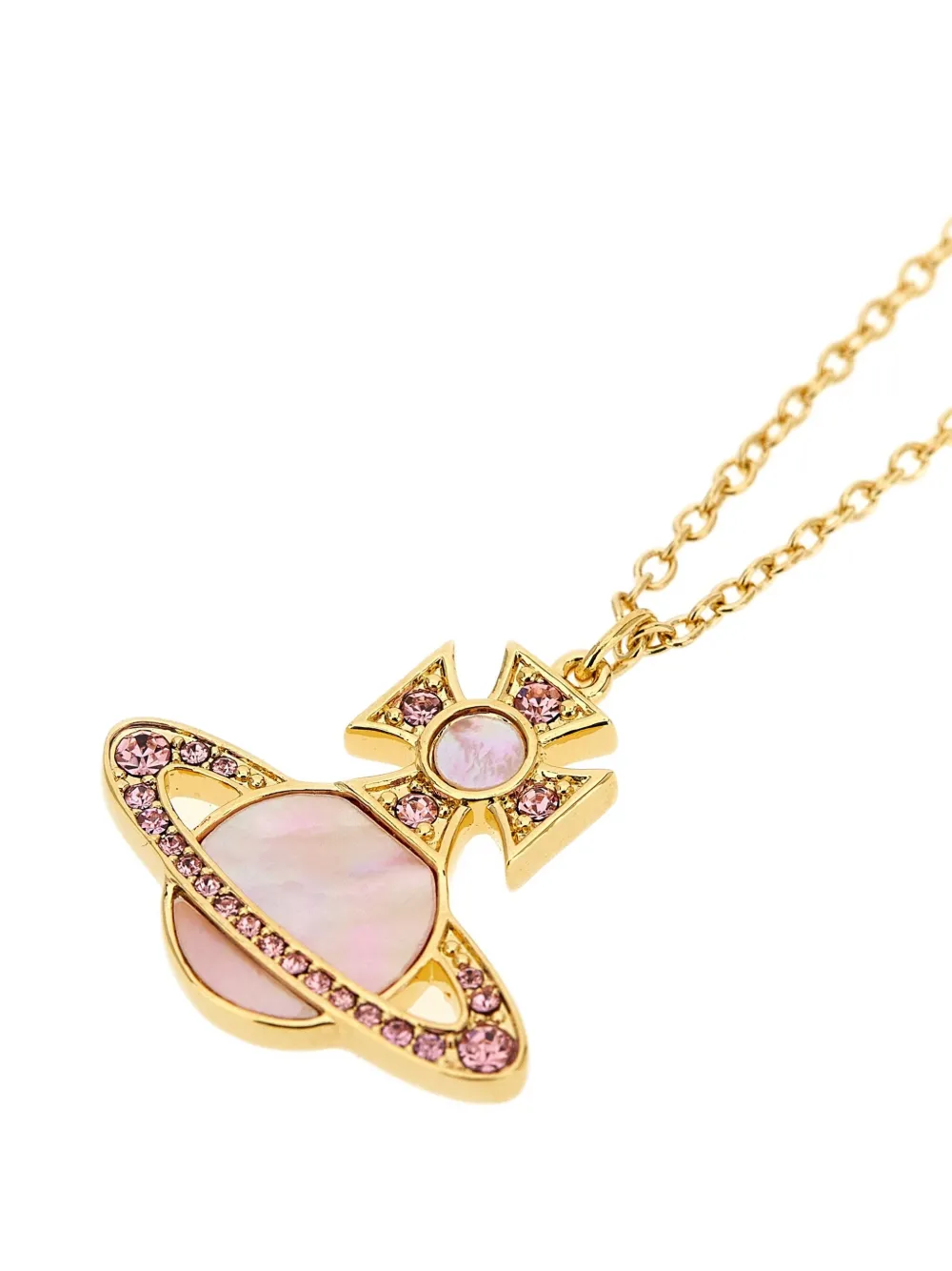 Vivienne Westwood Rina Pendant Necklace In Gold