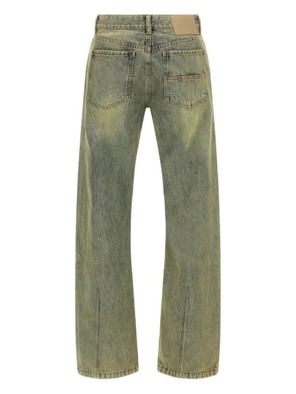 STONE  Denims チノパン カーキ ENTIRE STUDIOS Lean stonewash-effect Jeans | Blue | FARFETCH