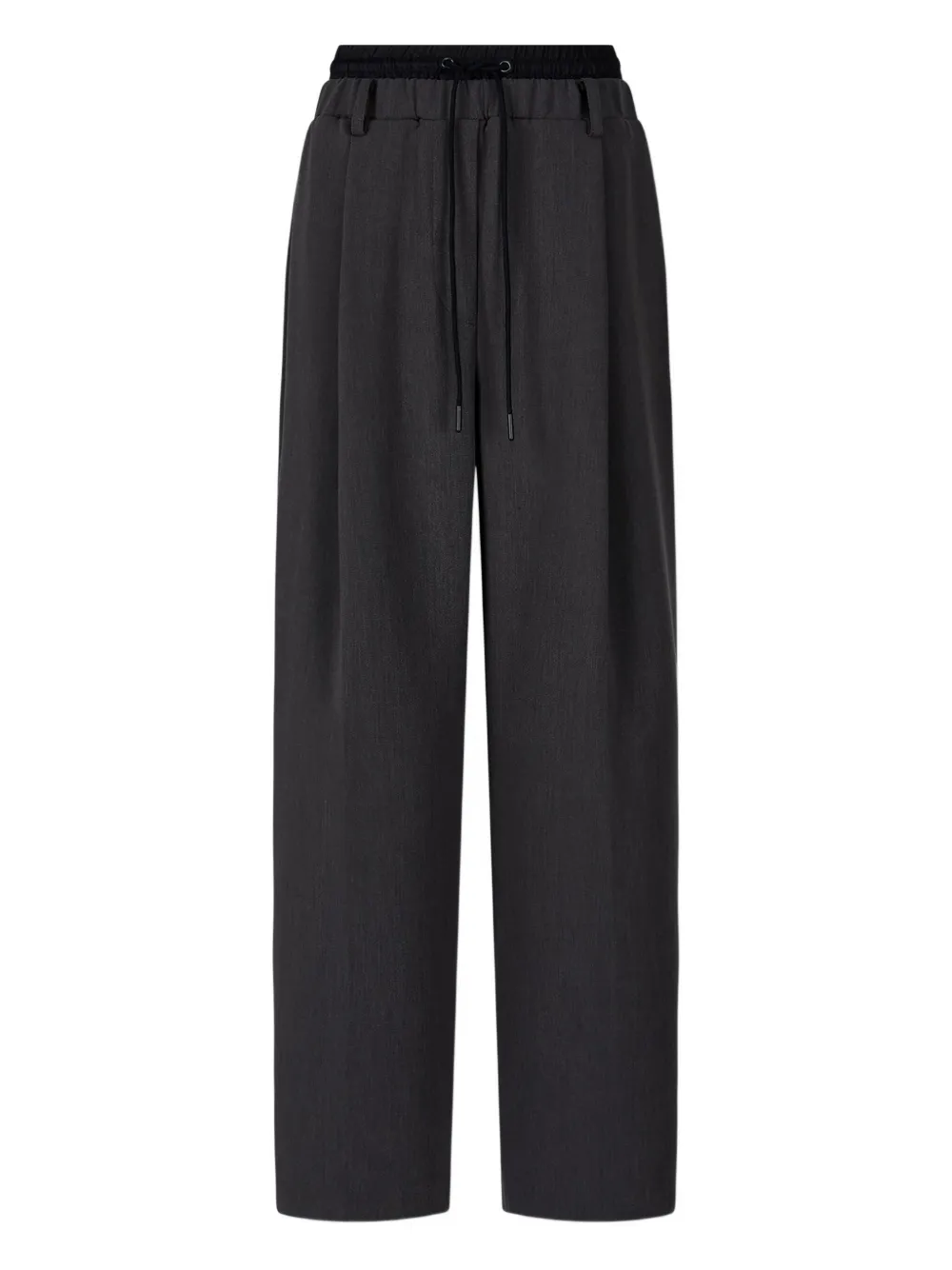 Studio Tomboy Pleated Trousers In Black
