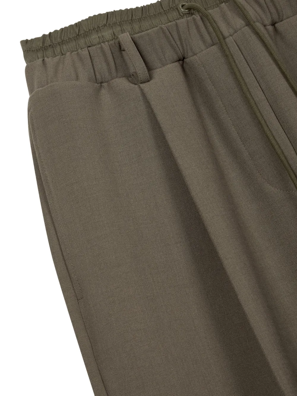 STUDIO TOMBOY Broek met elastische tailleband Groen