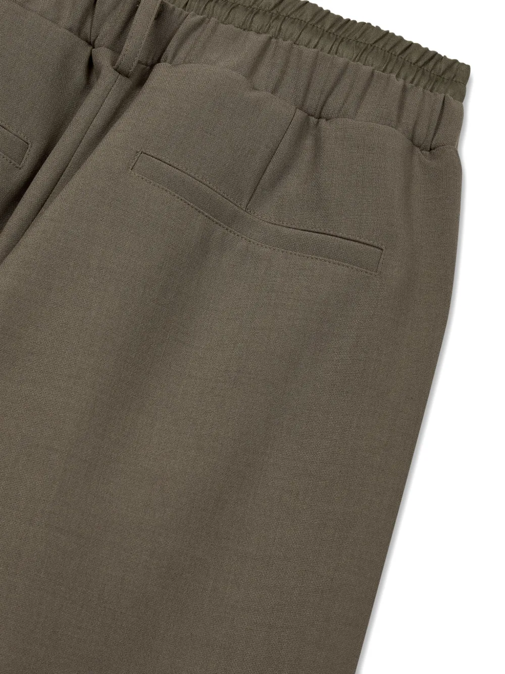 STUDIO TOMBOY Broek met elastische tailleband Groen