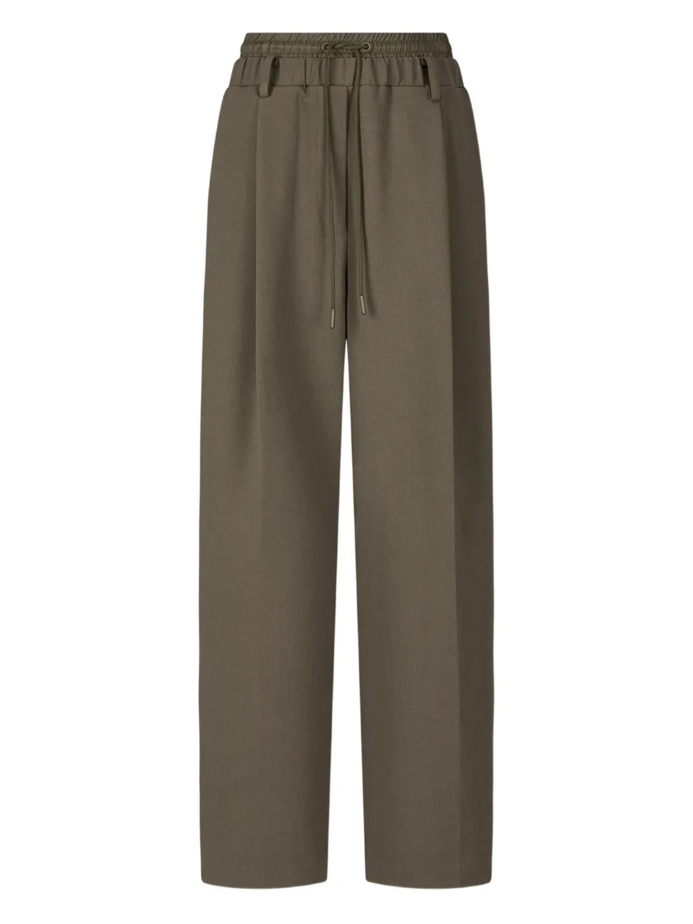 Studio Tomboy Elasticated-waistband Trousers In Brown