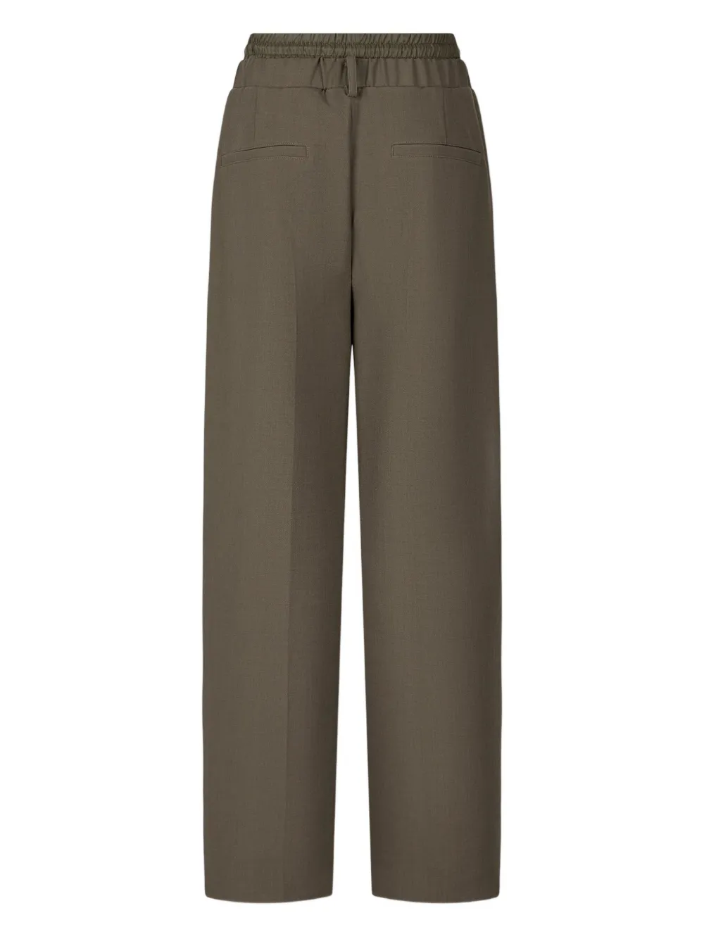 STUDIO TOMBOY Broek met elastische tailleband - Groen